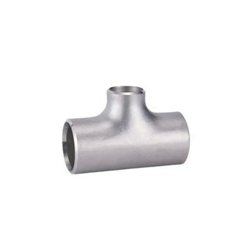 Seamless Stainless Steel Butt Weld Fittings Pipe Tube Fittings Three Way Tee Reducing Tee