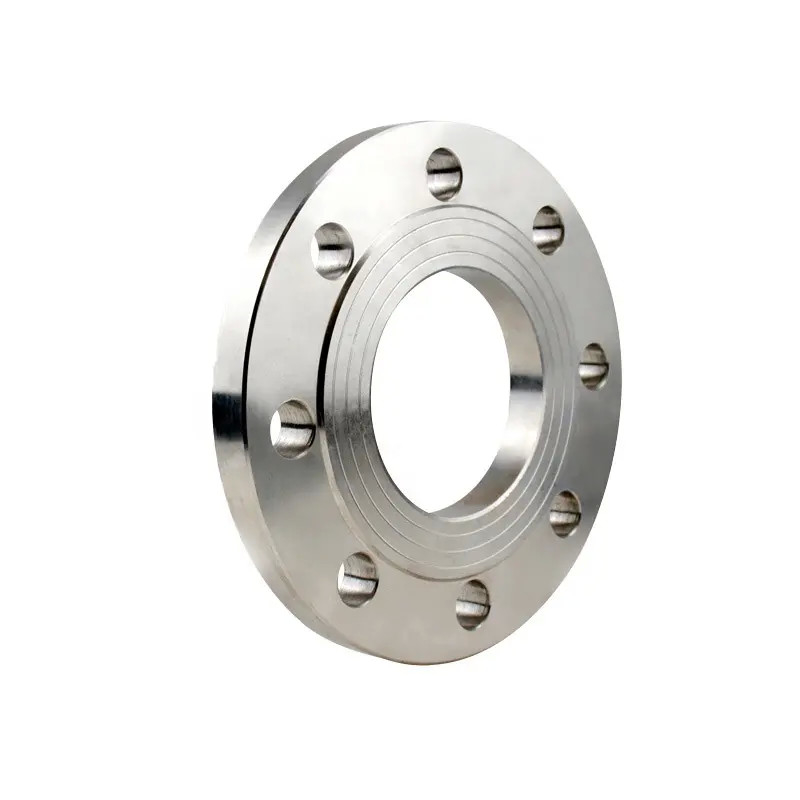 Dn 32 125 150 Flat SS 304 316 Customized Size Acceptable Stainless Steel Fittings Long Weld Neck Flange Pipe Flange