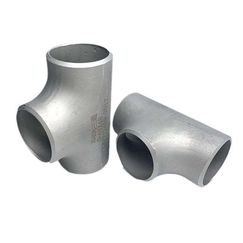 Seamless and Welding Stainless Steel Tee for Different Pipe Sizes