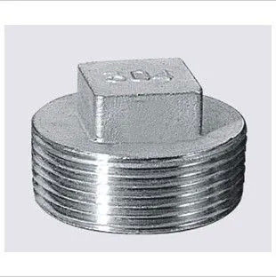 Plug Threaded Fitting Forged Pipe Fitting NPS 1/2