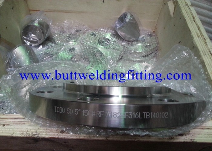 Welding Neck Forged Steel Flanges ASTM A350 LF2 - CL.1 Raised Face