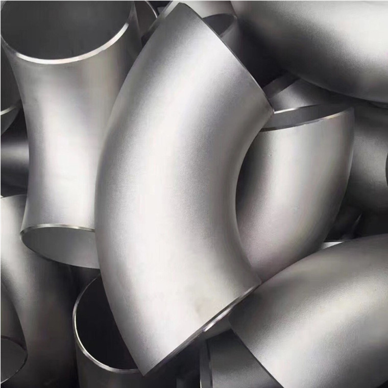 ASME B16.9 Pipe Fittings 90 Degree A815 F53 S32750 1.5D 3D 5D long radius Super Duplex Stainless Steel Elbow