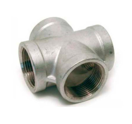 Socket Weld Unequal Cross 2 Inch Class 6000 Fittings For Oil Water