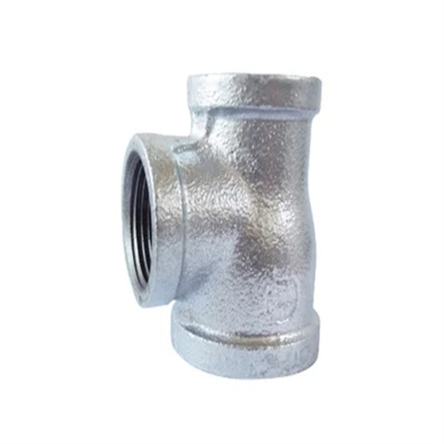 Tee SCH 40 Equal Reducer Tee Pipe Fitting ASME B16.9 Galvanized