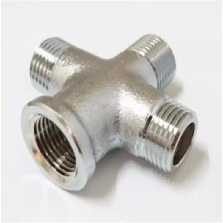 316 Duplex Stainless Steel Pipe Fitting 3/4 316 Bsp Pipe Thread Fitting Cross
