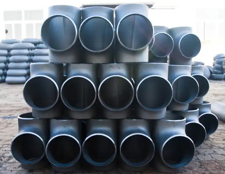 Butt Welded Seamless Pipe Fitting Seamless Carbon Steel Tee/Carbon Steel Butt Welded Pipe Fitting ANSIB16.9 A234 WPB