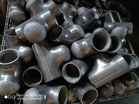 Threaded Stainless Steel Tee With Durability / Tensile Strength