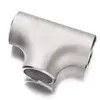 2'' SCH40 Pipe Fittings Tee Duplex Stainless Steel 2205 / UNS S31803 Equal / Reducing Tee