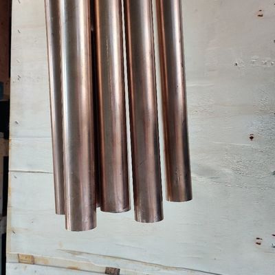 Steel Pipe Copper Nickel Alloy Seamless Distiller Tubes CuNi 90/10 Straight Copper pipe