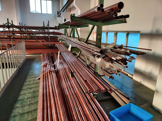 Steel Pipe Copper Nickel Alloy Seamless Distiller Tubes CuNi 90/10 Straight Copper pipe