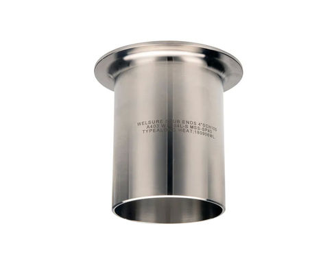 6 Inch Standard Eccentric Reducer Stub End Fittings in Titanium Grade 7 (UNS R52400/W.Nr 3.7235) for Oil and Gas Pipeline