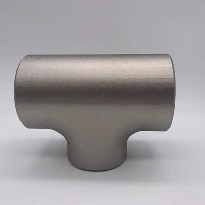 Custom Size Pickled Passivated Stainless Steel Butt Weld Pipe Tee ISO 9001