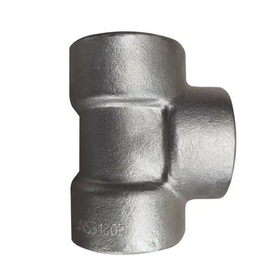 High Pressure SCH40 1-24'' Nickel Alloy B366 WPNIC10 Incoloy 800H Socket Welding Tee