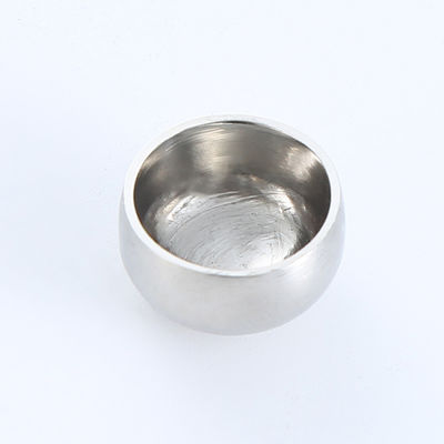 Stainless Steel Welded Head Polished Thickened Stamped Pipe Cap Wide Application Range