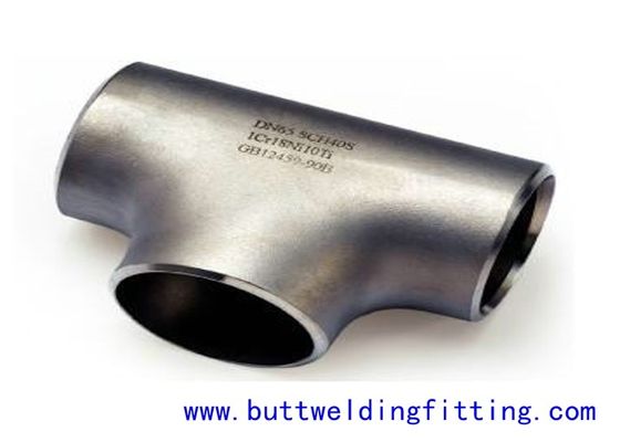 ASTM A815 UNS S32750 2507 Seamless Equal Tee 12 Inch Sch5S - Sch160