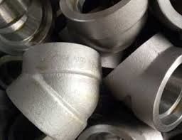 Stainless Steel 304/316 Elbow Pipe Fittings 45 Degree Socket Weld Long Radius Elbow Forged Fittings