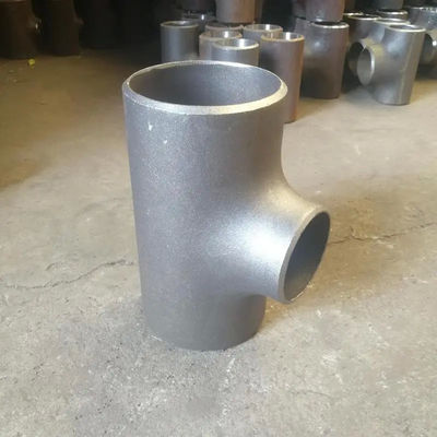 Customized Stainless Steel Seamless Stamping Equal Diameter Welding Tee Tube Fitts Ss304 316 Eccentricity Tee