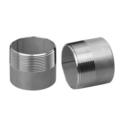 TOBO EN 10241 DIN 2982 Stainless Steel Flexible Connectors Male Coupling Half Nipple