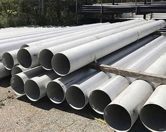 Tubo de aço inoxidável 316L sem costura resistente à corrosão ASTM A312 630mm OD