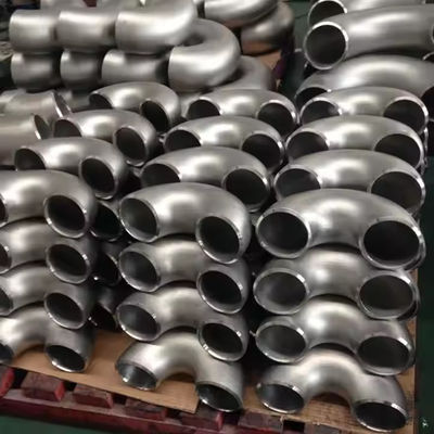 ASME B16.9 ASTM A403 WP348 Stainless Steel DN6-DN1200 45D 90D 180D SCH STD Butt Welding Long Radius Seamless/Welded Elbow 