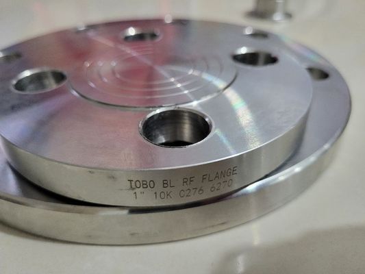 ASME B16.47 Series A ASTM B564 Hastelloy C276 Alloy Steel DN25 10K RF Blind Flange