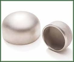 SS304 SS316L Stainless Steel Pipe Fittings Welded Oval Head Ball End Cap Fittings