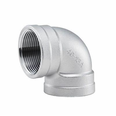 Butt Welded Stainless Steel Elbow 180 Degree Long Radius Elbow SS Tube Fitting Sand Blasting China Factory