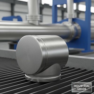 Thickness Customized Stainless Steel Tube End Cap Providing Customized Industrial Pipe End Protection and Secure Sealing