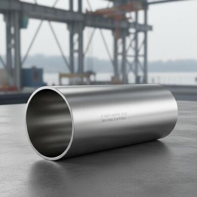Tubo de Aço Inoxidável Duplex Espelhado com Diâmetro Interno Personalizado Padrão JIS Ideal para Equipamentos Marinhos e Plataformas Offshore