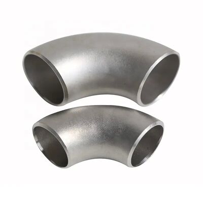 SS Seamless 90° LR Elbow ASME B16.9 Butt Weld Corrosion Resistant Pipe Fitting