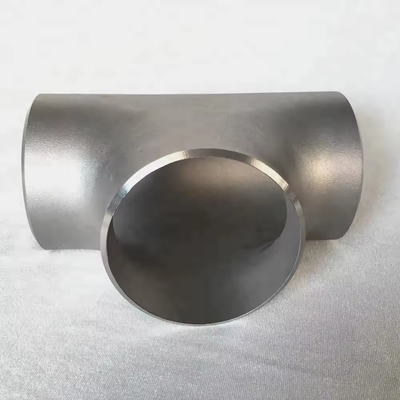 ASME B16.9 ASTM A403 304/316L Stainless Steel Butt Weld Tee Equal Reducing Fitting