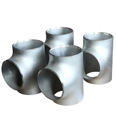 Precision Machined Stainless Steel Tee ASME B16.9 Socket Weld/Threaded Customized Size for Oil Gas