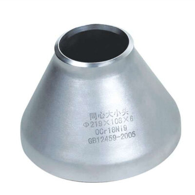 SS Redutor Concentric Excentric Butt Sold Fitting ASME B16.9 Conector de tubos