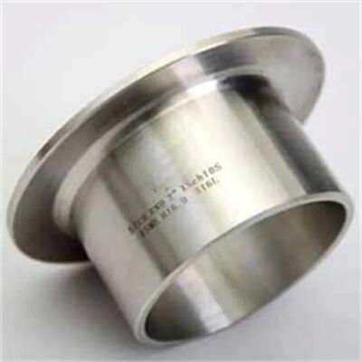 ASTM A403 WP316 Pontas de Flange de Aço Inoxidável Schedule 40 Conexões de Tubo Soldadas por Topo à Prova de Corrosão