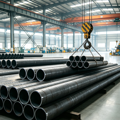 Factory Direct API 5L Gr.B Seamless Carbon Steel Pipe Black Coating Stock