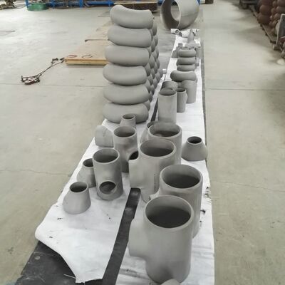 BW Pipe Fittings Monel 400 / N04400 Nickel Alloy Reducing Tee SMLS 6'' X 4'' SCH40 ASME B16.9