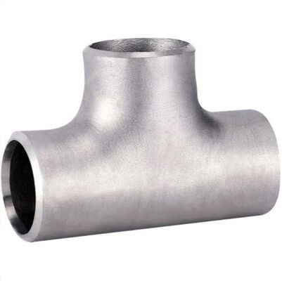 C70600 cobre níquel igual Tee Butt Soldagem de tubos de montagem CuNi 90/10 água do mar Construção sem costura