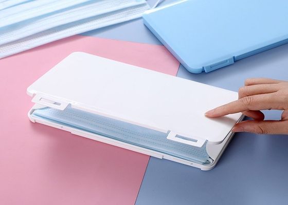 A Mask In A Storage Box Novel Design Mask Case With You Convenient To Store e Non-toxic Carry A Simple