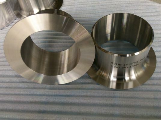 Polished Stainless Steel Stub Ends with NDT Testing and Various Standards ISO Certified
